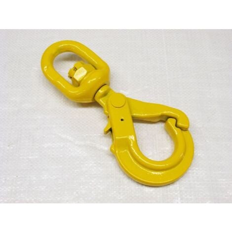 Swivel Self Locking Hook Grade 80 7MM (G80 2T Autolock Chain Lifting Component)