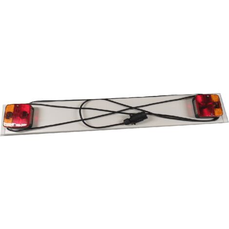 3 Feet Trailer Board, 2.6M Cable - Reflectors Towing Rack Boat Tractor Van Car Caravan