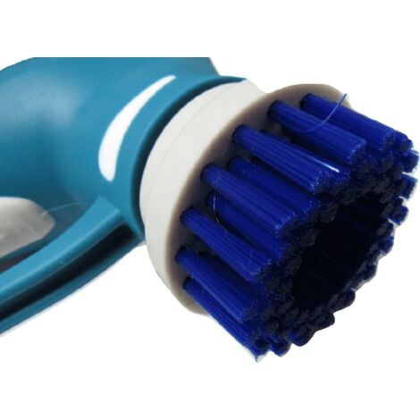 Electric Cleaning Brush with 4 Heads  (Kitchen Floor Tile Hand Tool Cordless Rechargable Scrubber)