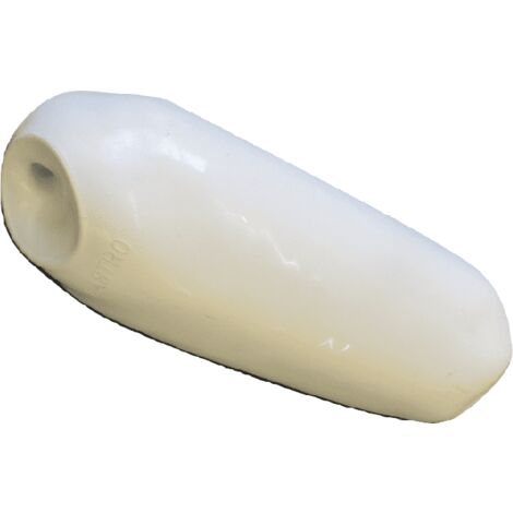 Castro 18CM Designer White Inflatable Fender - Modern Contemporary Sleek Glossy Exquisite Boat (1/5)
