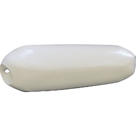 Castro 22CM Designer White Inflatable Fender - Modern Contemporary Sleek Glossy Exquisite Boat (1/5)