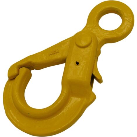 Swivel Hook with Latch 13mm WLL 5.3ton, Grade 80 Chain Lifting