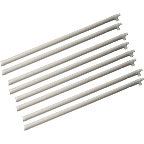 8 x XL Windbreak Tension Rods - Adjustable Straighten Stretch Bar