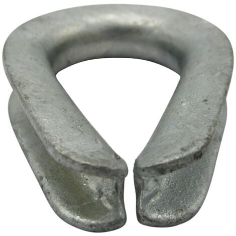 Wire Rope Eyelet Thimble in A4 (T316) Marine Grade Stainless Steel