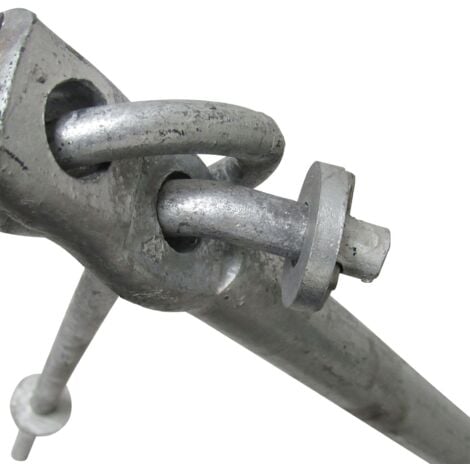 Galvanised Fishermans Palm Anchor 3KG (HDG Boat Two Prong Yacht Tender)