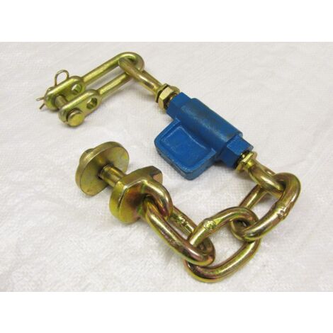 Tractor Stabilizer Check Chain Assembly (3 Link Ford New Holland 3 Point Hitch Sway Chains)