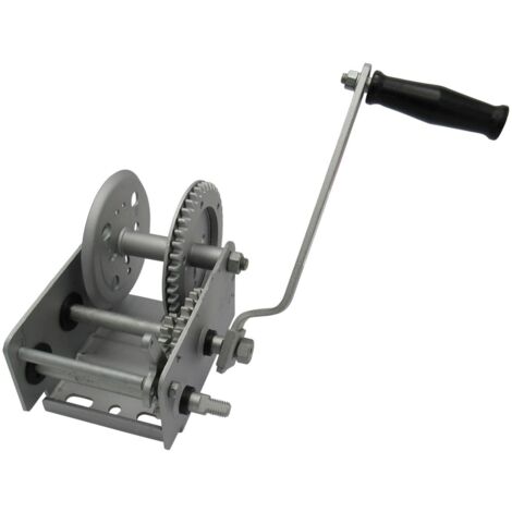 Manual Hand Winch with Duracoat Finish 2000LB (900KG Anti Rust Car Trailer Puller) (1/5)