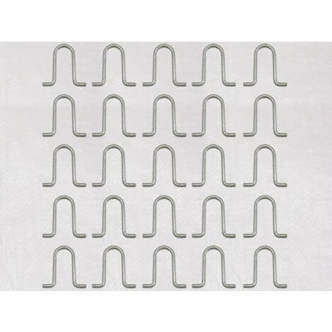 x25 Galvanised Concrete In 'U' Bolts - Caravan Tether Ground Anchor Security (1/2)