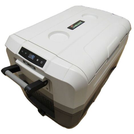 Portable Compressor Fridge Freezer 45L - 12V 24V 240V Camping Car Caravan Motorhome Campervan (1/5)