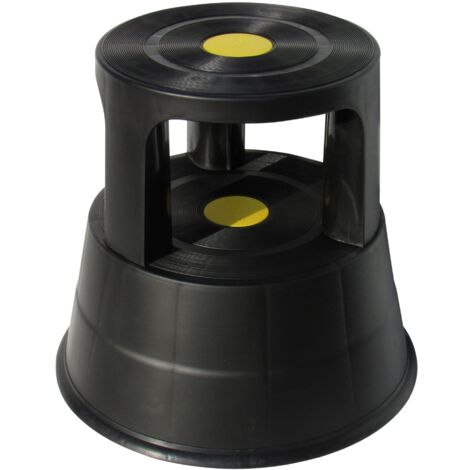 Kick Stool Step 150KG (Kickalong Rolling Safety Platform Black) (1/5)