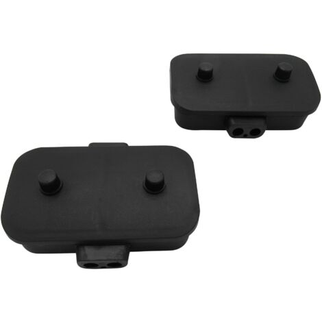 10 Way Electrical Junction Box X2 (Terminal 12V 24V Plastic Lights Wiring Socket Cable Extension) (1/5)