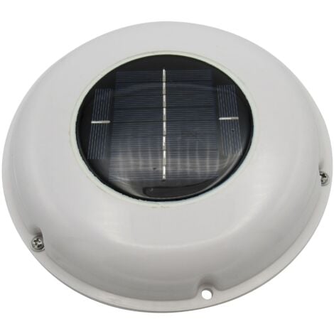 Solar Powered Ventilation Extractor Fan (Ventilator Exhaust Roof Vent Caravan Attic Shed Greenhouse)