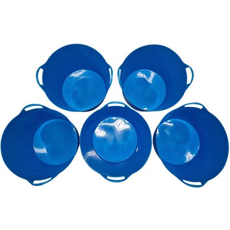 Heavy Duty Flexitub Flexible Buckets 45L x5 (Builders Tub Work Trug Feed Storage) (1/5)