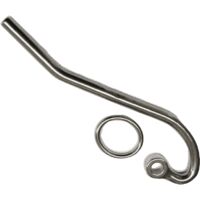 Stainless Steel Pelican Hook Ring 6.5MM x 115MM (Rigging Jaw Clevis Pin Marine Connector)