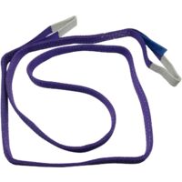 Duplex Web Sling 1 Ton 1 Metre 30MM Width (1T 1M Violet Strap Hoist Lifting 1000KG)