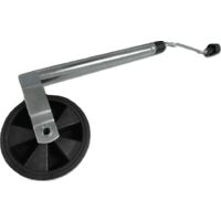 Trailer Jockey Wheel with Nose Weight Gauge 48MM (Indicator Caravan Handle Accessory)