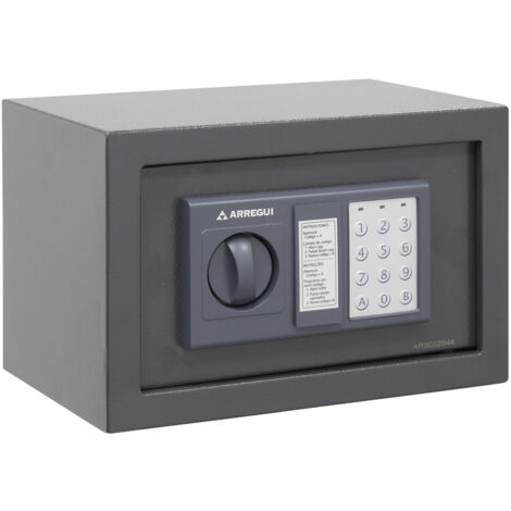 Caja Fuerte Seguridad Sobreponer Electrica 200X310X200 Mm Class Arregui