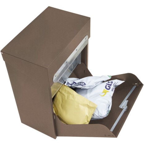 ARREGUI Multipack EP3008 buzón individual de acero para paquetería pequeña,  buzón para paquetes, color óxido