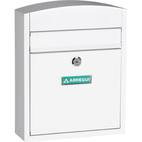 Buzon Metalico Arregui Compact Acero A5 BlancoBlanco