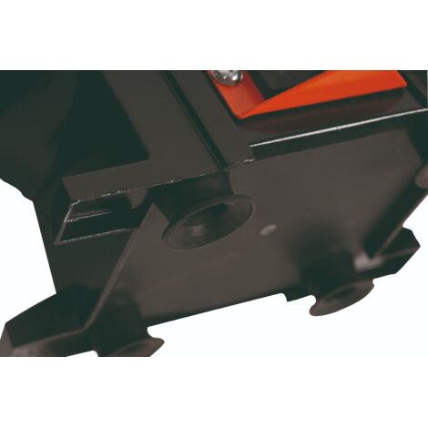 FERM SmerigliatriceMolatrice da banco 250W 150mm - Include 2 mole, parascintille, poggiamano e occhiali di sicurezza