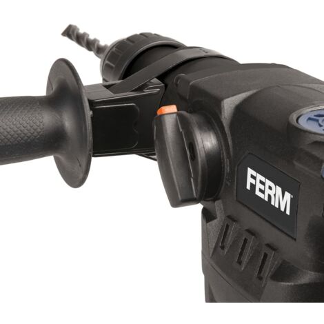 Martello Demolitore FERM 1500W - Con 3 Punte E 2 Scalpelli | 6.0 Joule, Perforazione Fino A 32mm Cemento - Foto 10