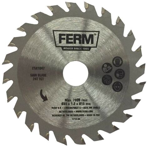 FERM CSA1047 Lama di precisione 24T