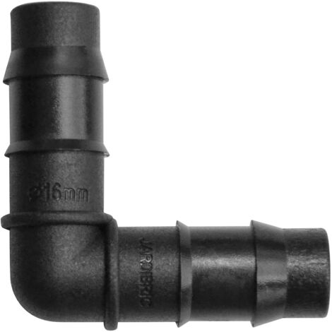 Raccords de Conduite Principale Jardibric Arrosage Localisé Goutte à Goutte Ø16 mm 10 Coudes Cannelés