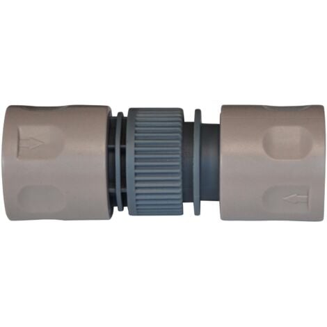 Raccord rapide double automatique Jardibric – connectez 2 tuyaux sans effort – arrosage facilité