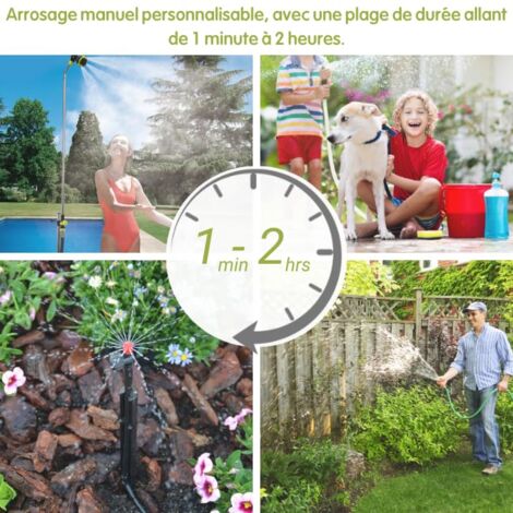 Jardibric - Programmateur D'arrosage Nez De Robinet 1 Voie