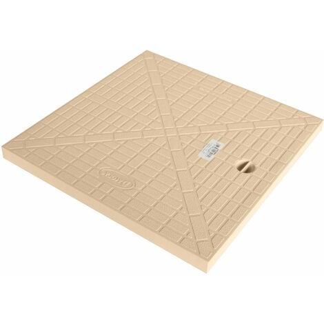 Cadre PVC pour couvercle de regard 30x30 Sable