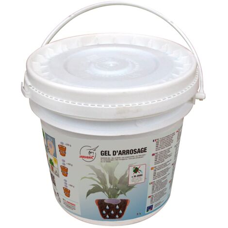 Gels d'Arrosage Jardibric Pot de 3 Litres Hydratation Optimale des Plantes