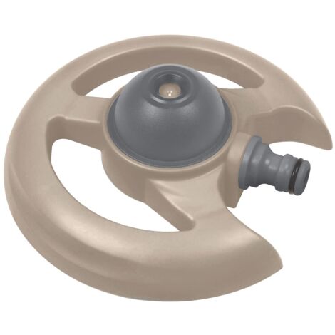 Jardibric – Arroseur circulaire ajustable 2,5m – Consommation 196L/h à 2 bars – Surface arrosée jusqu'à 65m² – Matériaux résistants aux intempéries