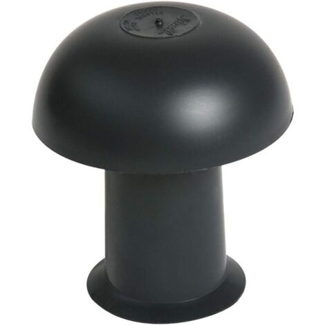 Nicoll – Chapeau de ventilation Ø 125 – Amélioration circulation air – Protection contre obstructions – Installation facile – Pour systèmes de ventilation
