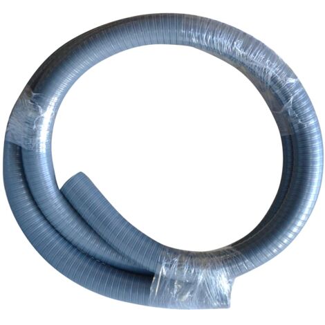 Jardibric – Tube d'évacuation PVC flexible 5m Ø 32mm – Résistant à la corrosion et aux produits chimiques – Installation facile pour drainage efficace