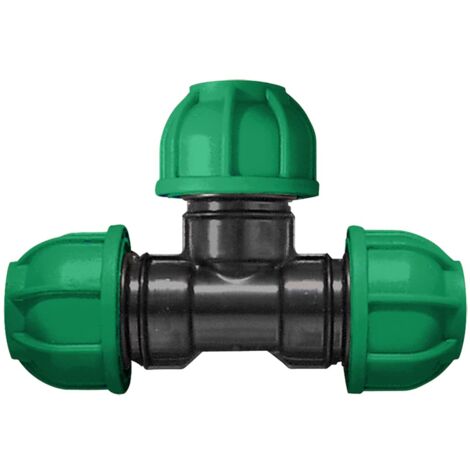 Té Egal Raccords de Compression Jardibric PN10 Ø20 (1/2)