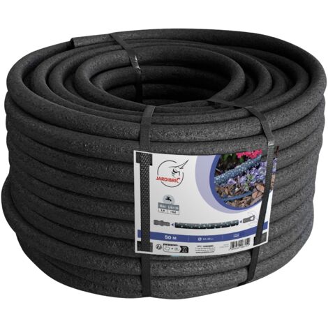 Jardibric – Couronne poreuse 50m – Débit 20 L/h – Pression 1 Bar – Arrosage localisé pour jardins et potagers (1/5)