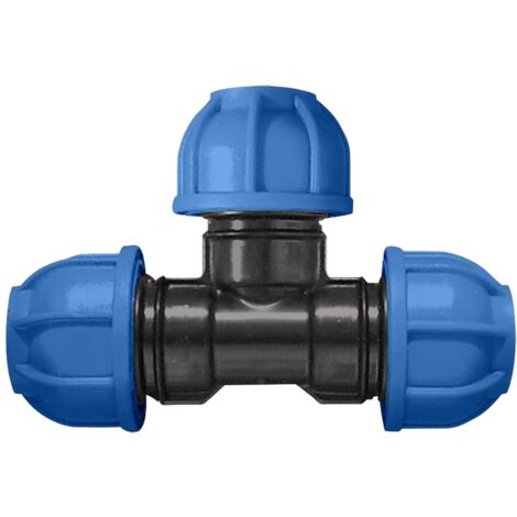 Té Egal Raccords de Compression Jardibric PN10 Ø32 (1/2)