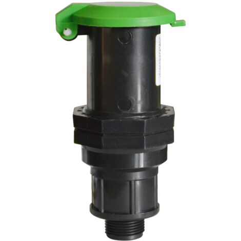 Jardibric – Clapet vanne démontable M 20x27 – Raccord rapide étanche – Conception pour systèmes d'irrigation – Matériaux résistants aux intempéries