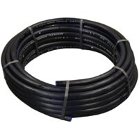 Jardibric – Tuyau polyéthylène pour eau potable 25m – Résistance 16 bars – Ø25mm – Pour approvisionnement en eau potable