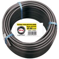 Tuyau d'arrosage Enterré Couronne de PE HD Jardibric Ø25 50m 6 Bars