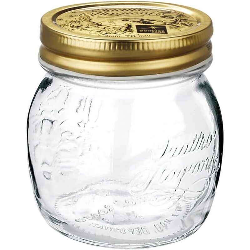 Bormioli Vasendeckel 70 Mm – 108 Stück, Passend Für 250 Ml Und 500 Ml Vasen Und Amphoren, Quattro Stagioni