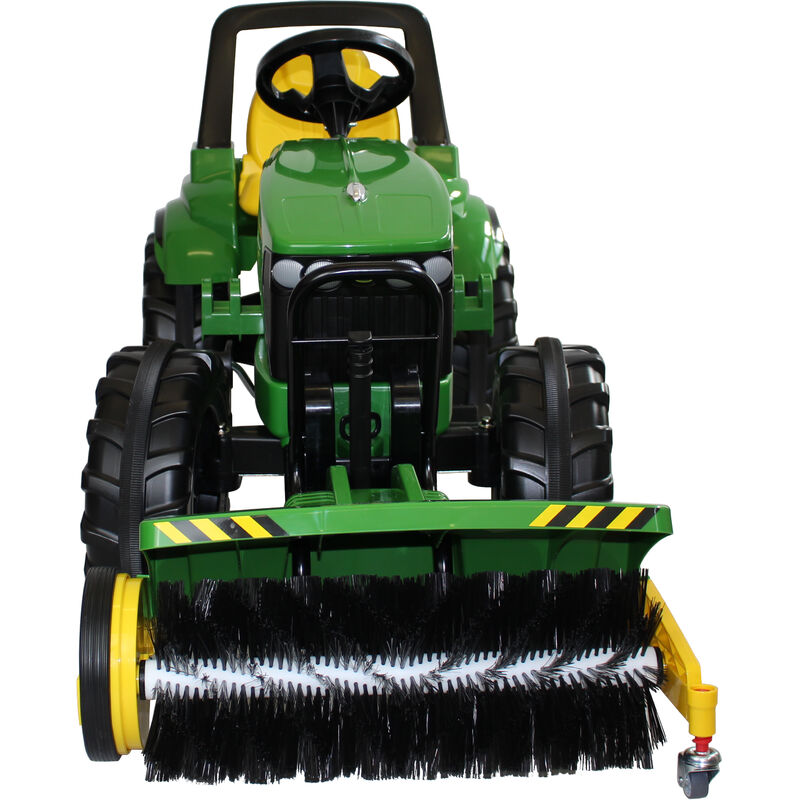 Rolly Toys John Deere Frontkehrmaschine Kehrmaschine Sweeper grün 