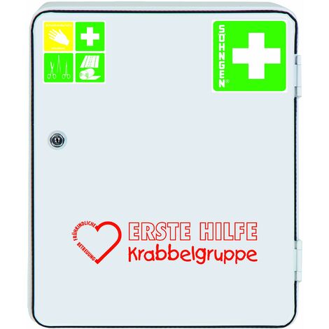 Söhngen Erste-Hilfe-Verbandschrank 'Krabbelgruppe' Set, Kindergarten