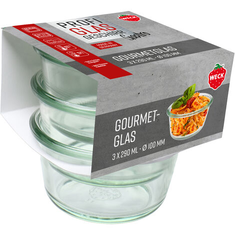 WECK Gourmetglas | Stijlvol bewaren met houten deksel