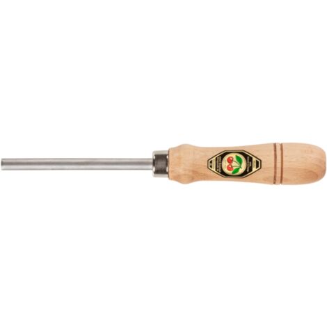 Kirschen Ziehklingenstahl mit Rotbuchenheft, oval, 120 mm - 3914000