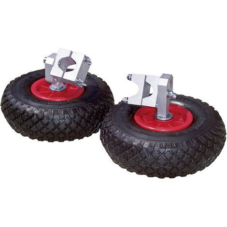 Kerbl Stützräder für Schubkarre (paarweise, für jede Schubkarre) 29396