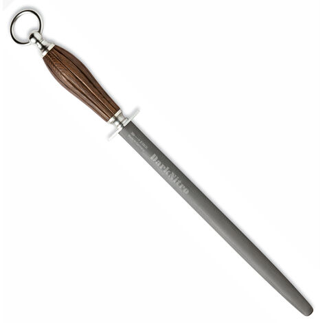 F. DICK Wetzstab DarkNitro Wetzstahl 30cm Messerschärfer oval - 71103302 (1/4)