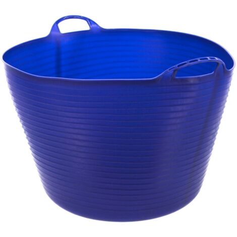 Kerbl Trog FlexBag blau flexibler Futtertrog, Fassungsvermögen 60 Liter (1/2)