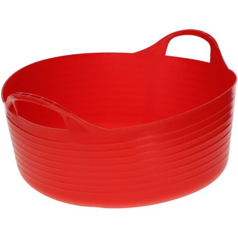 Kerbl Trog FlexBag rot flexibler Futtertrog, Fassungsvermögen 15 Liter (1/2)