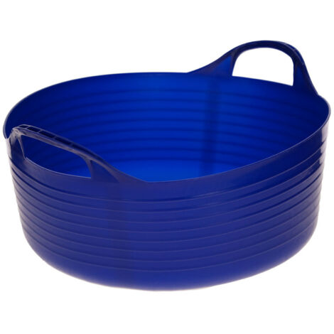 KERBL Flexibler Trog FlexBag blau 15 ltr. flache Ausf